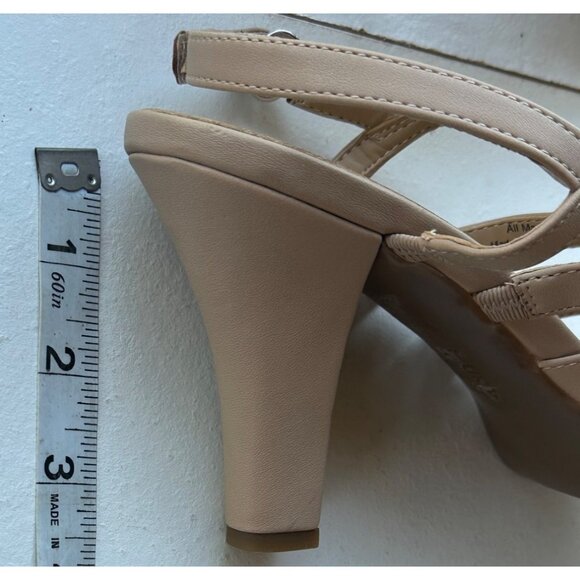 Light Brown Tan Colored High Heeled Dress Shoes Women's Size 10M (NWT-READ) - Picture 9 of 16